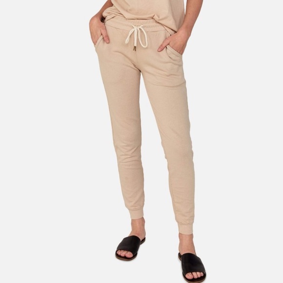 NWT Mate The Label Organic Terry Classic Jogger - Picture 1 of 3